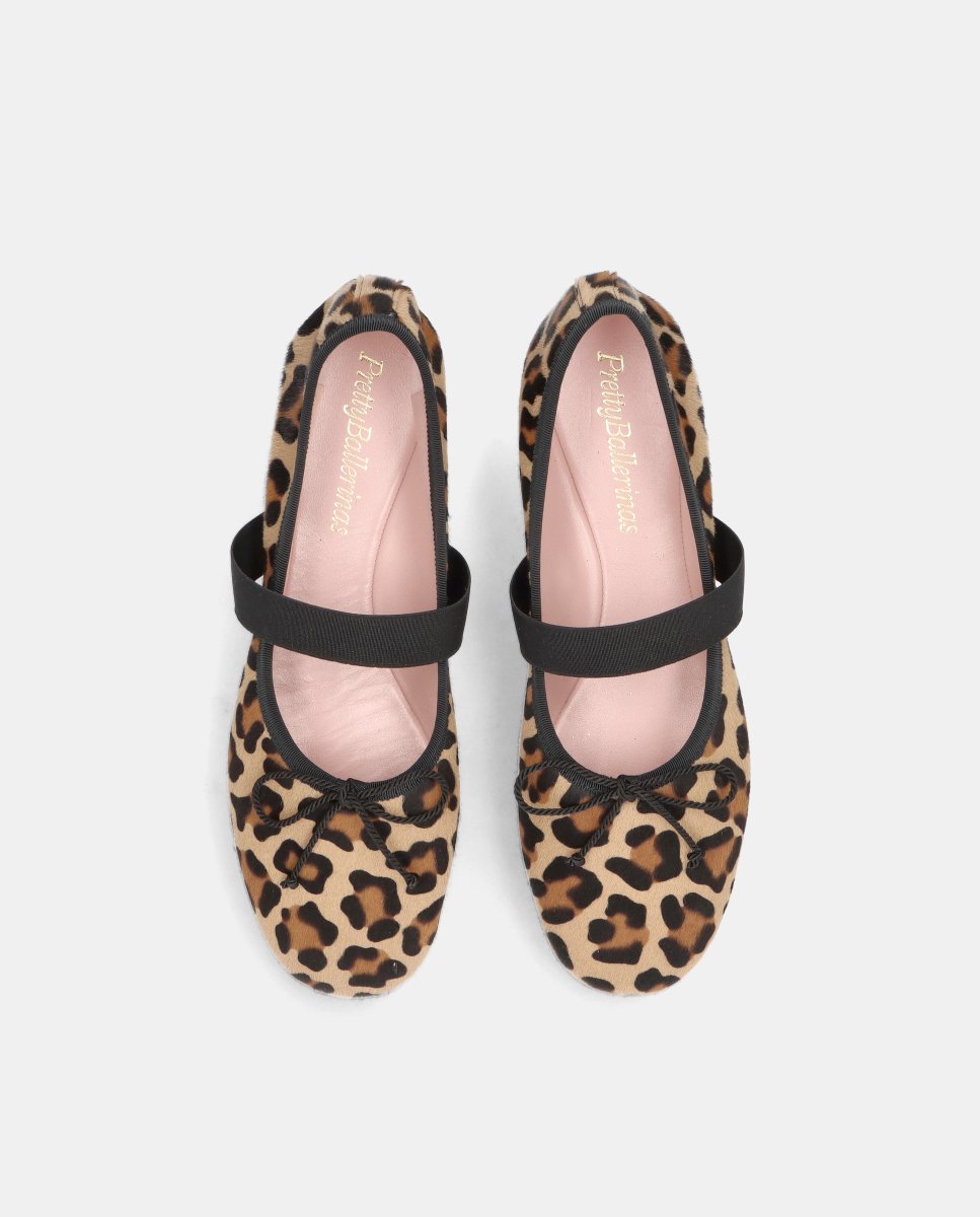 Bailarinas planas lea de mujer en multicolor - Pretty Ballerinas - Beige Beige-2