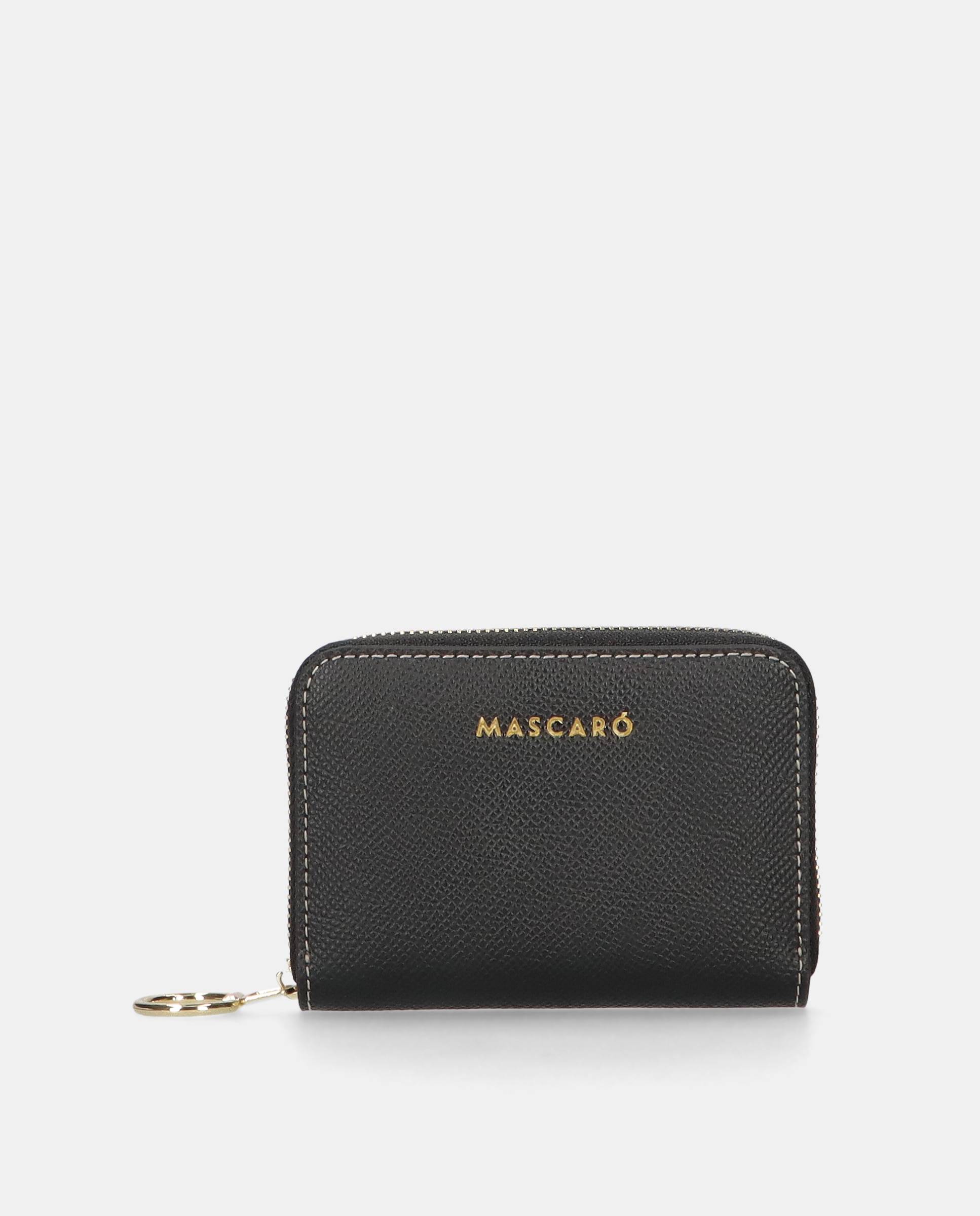 Imagen 1 de Cartera pequeña de mujer en piel Negro