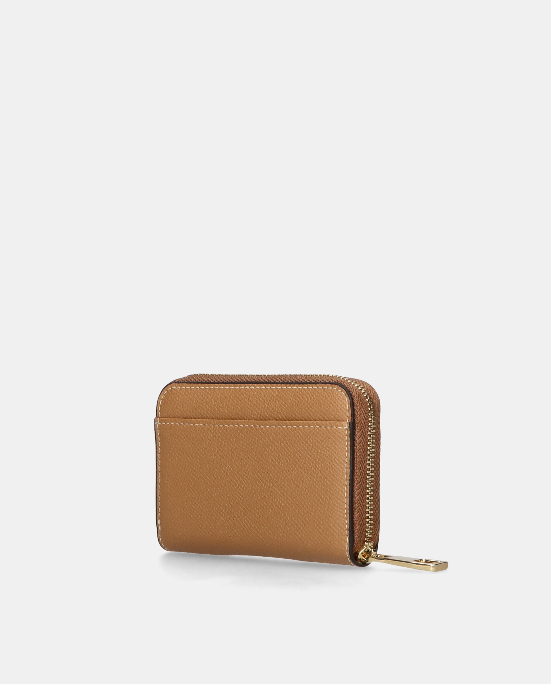 Imagen 3 de Cartera de mujer en piel de dimensiones compactas - Mascaró - Marrón Marrón