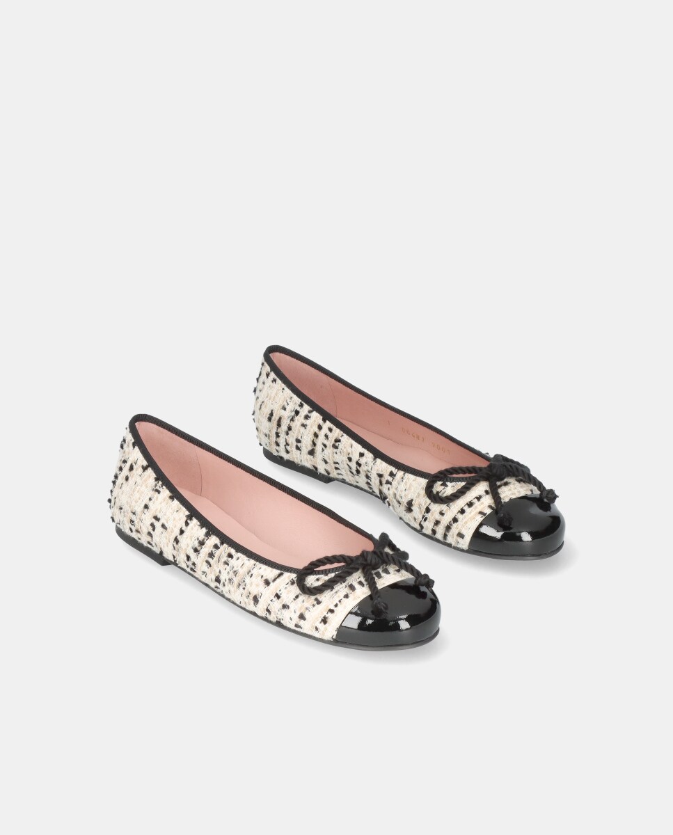 Bailarinas Rosario de mujer en tweed · Pretty Ballerinas · El