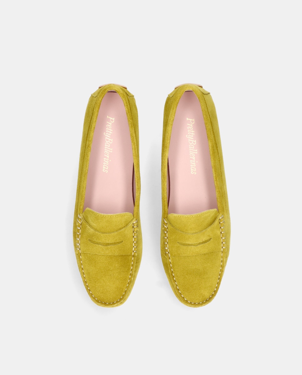 Imagen 3 de Mocasines Josephine de mujer en ante - Amarillo Amarillo