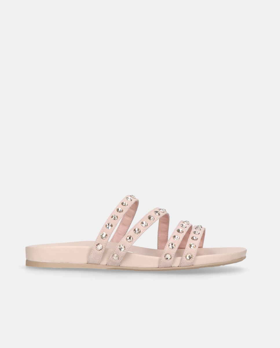 Imagen 1 de Sandalias  Ivy de mujer en ante suave Rosa claro