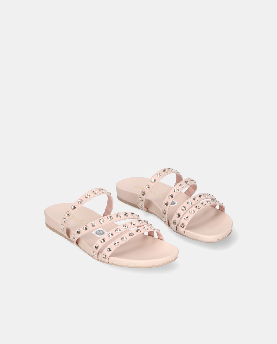 Imagen 3 de Sandalias Ivy de mujer en ante suave - Rosa claro Rosa claro