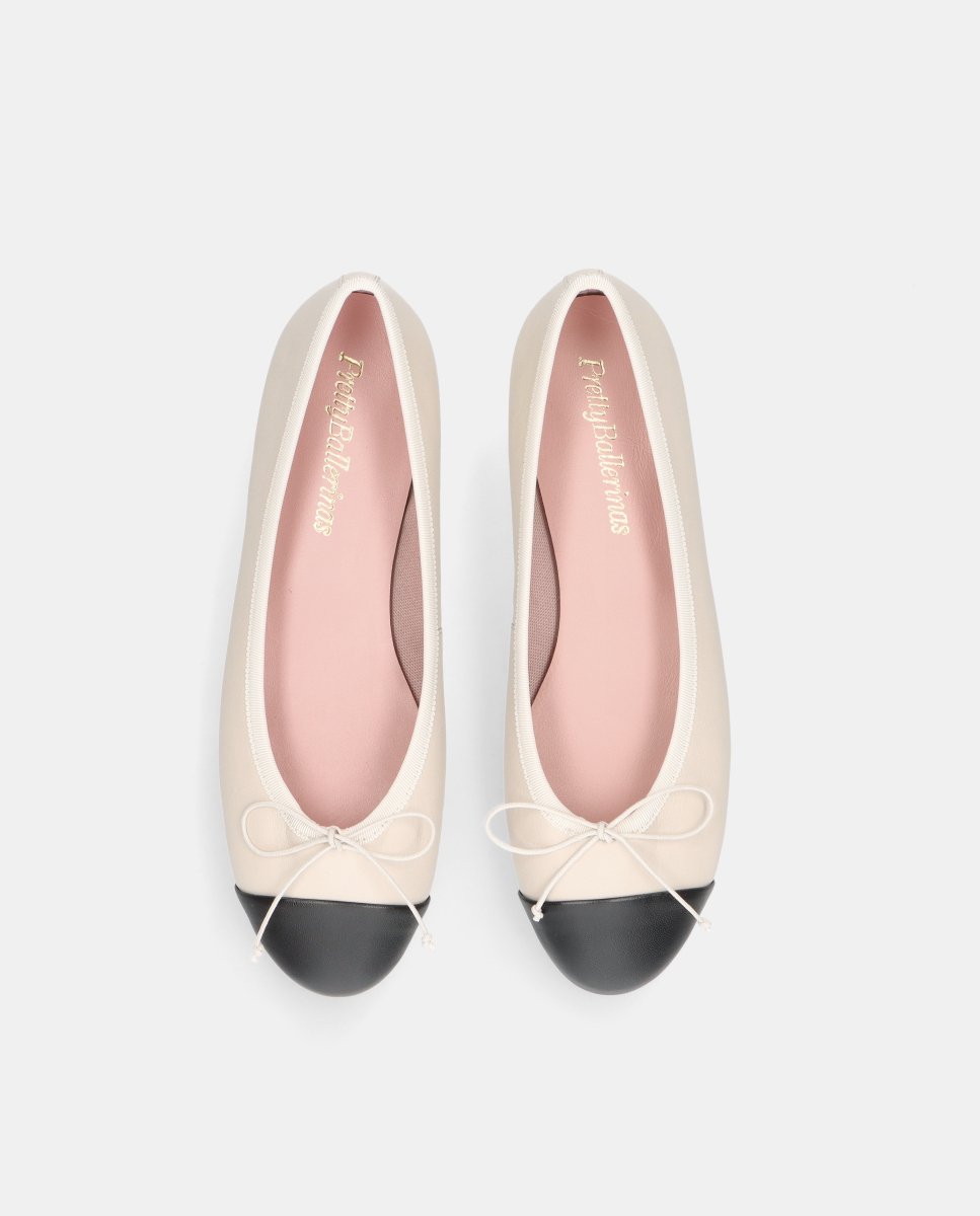 Bailarinas de mujer nicole en napa suave - Pretty Ballerinas - Blanco Blanco-2