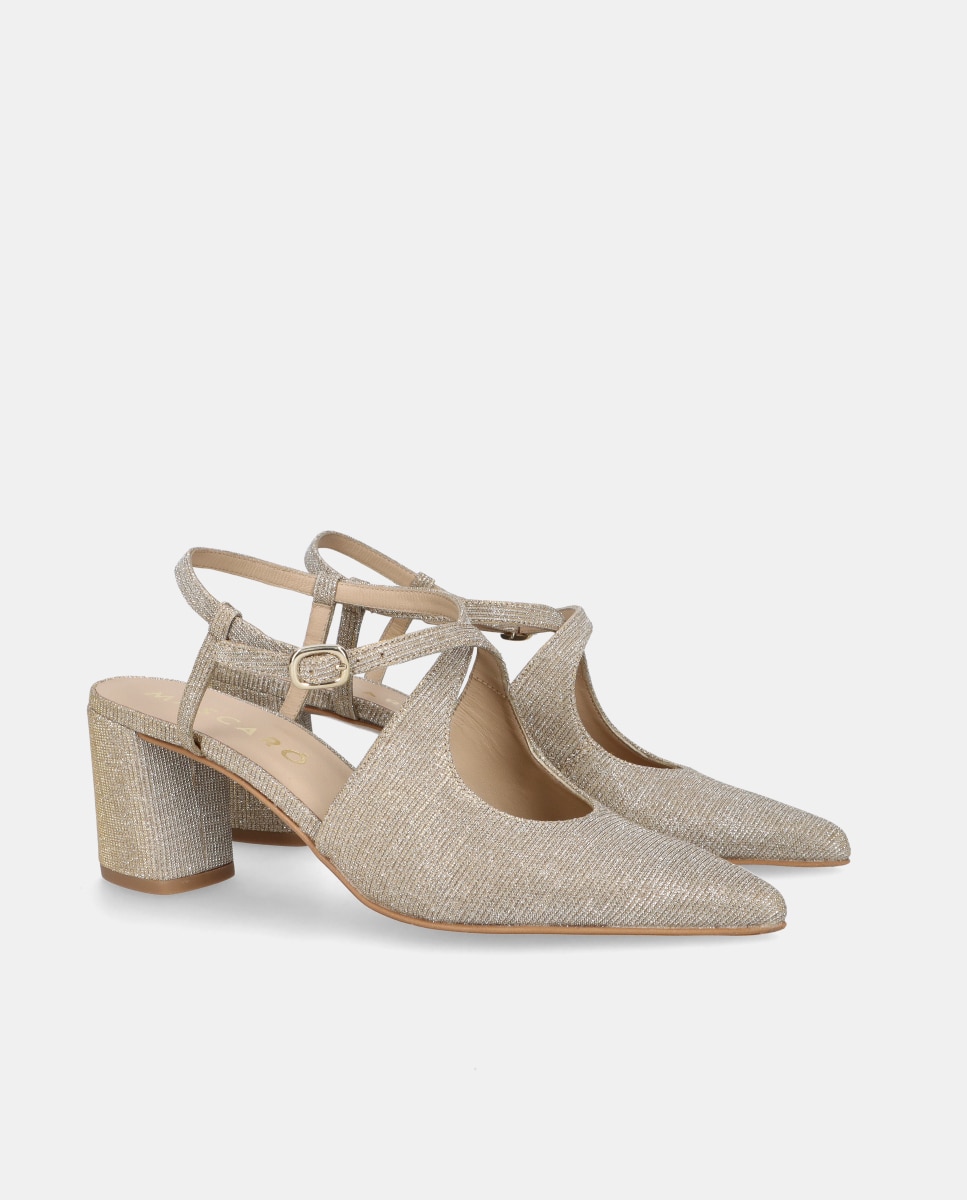 Zapatos de salón Phoebe de mujer en napa suave - Mascaró - Plata Plata-3