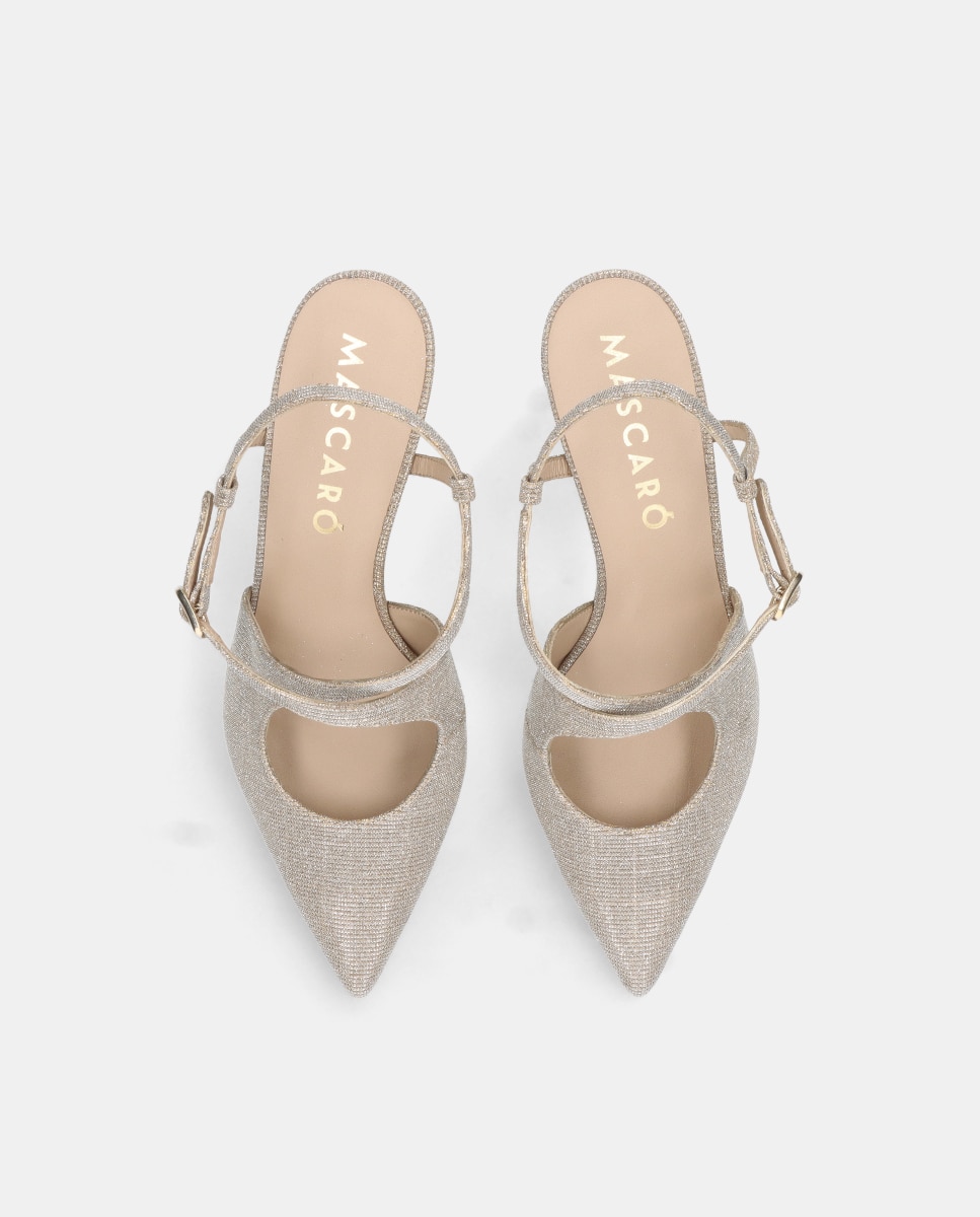 Zapatos de salón Phoebe de mujer en napa suave - Mascaró - Plata Plata-2