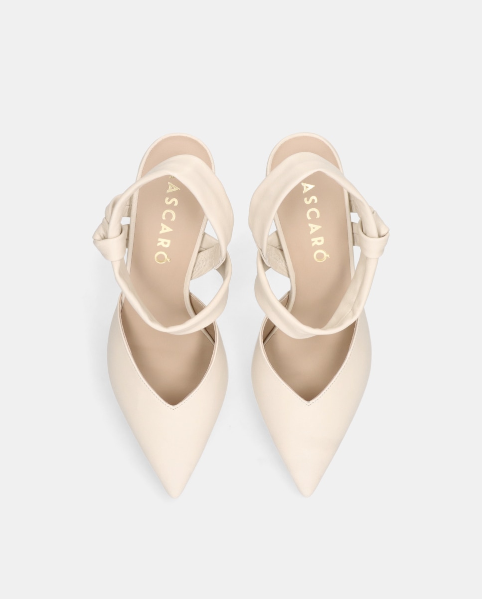Zapatos de salón Phoebe de mujer en napa suave - Mascaró - Blanco Blanco-2