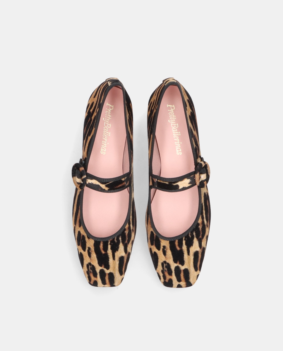 Bailarina Camille de mujer en estampado leopardo - Pretty Ballerinas - Multicolor Multicolor-2