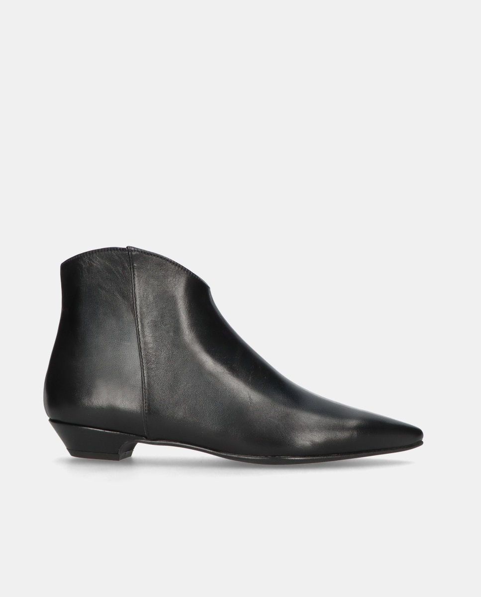 Pretty Ballerinas - Botines Robin de mujer en piel con cremallera.
