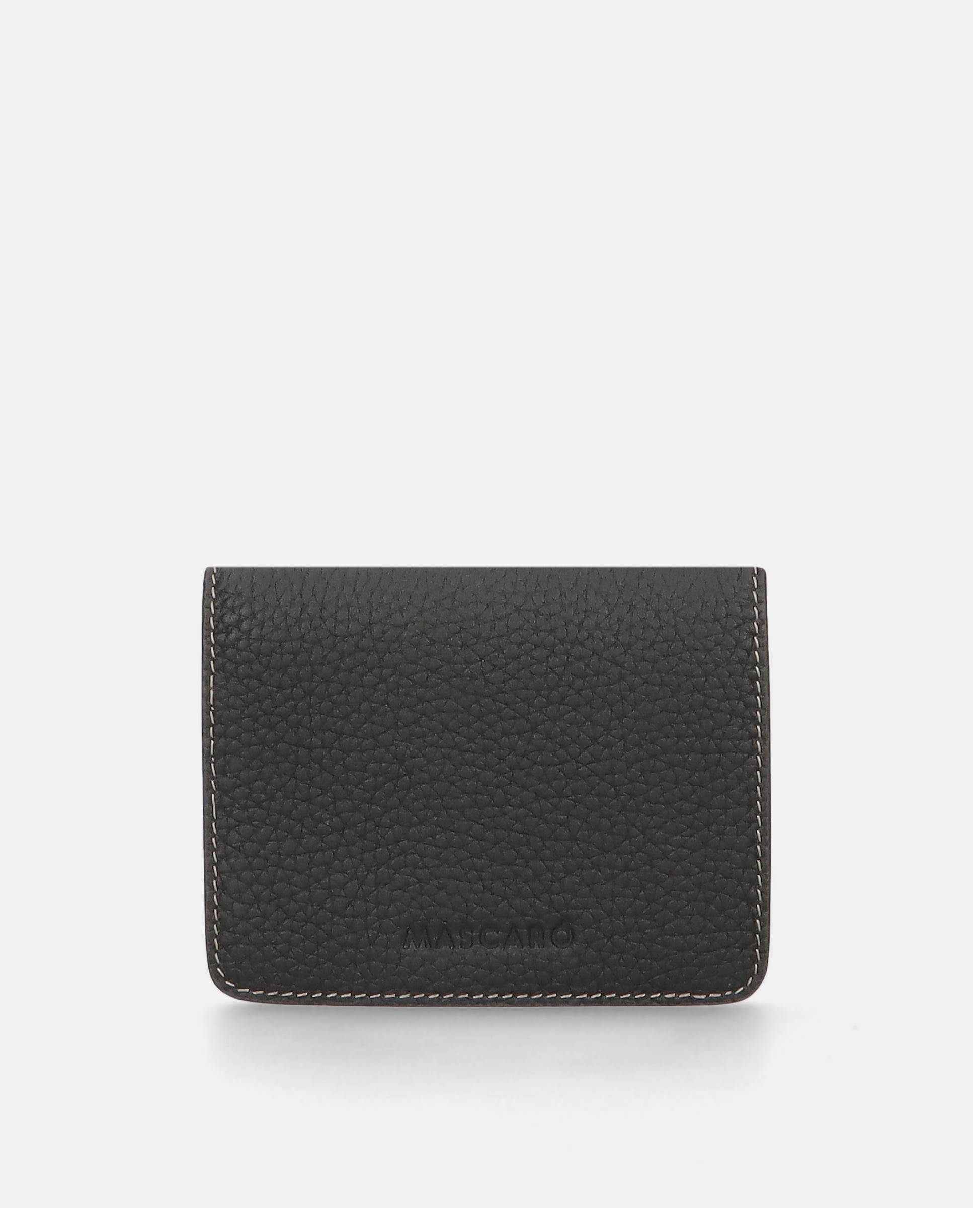Imagen 1 de Cartera de piel mascaró Negro