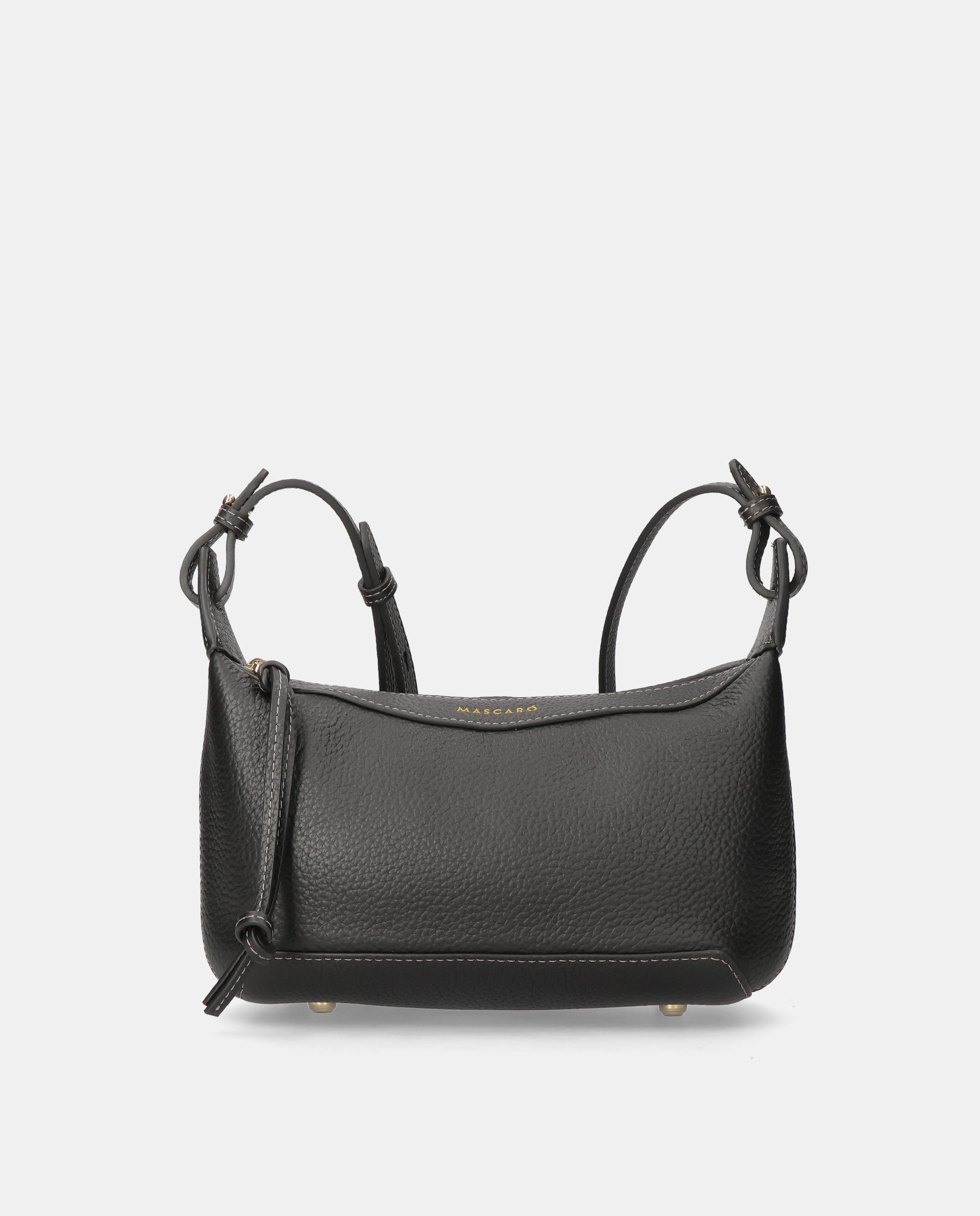 Imagen 0 de Bolso bandolera de mujer en piel Negro