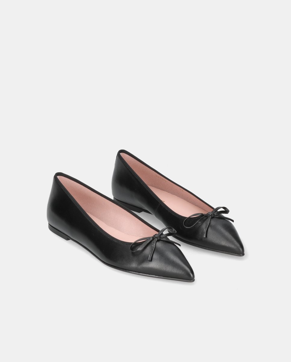 Bailarinas paris de mujer en napa suave - Pretty Ballerinas - Negro Negro-3
