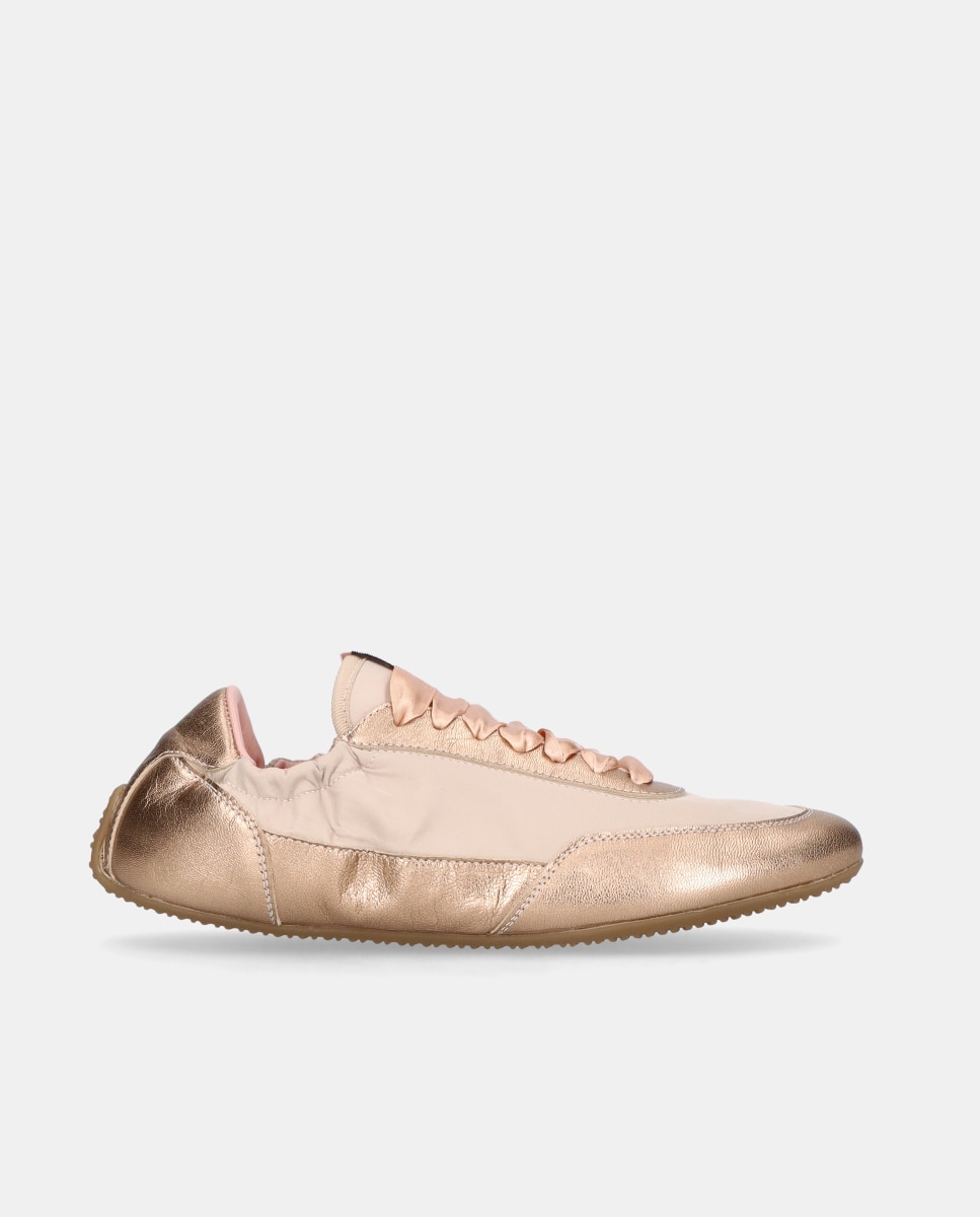 Pretty Ballerinas - Zapatillas básicas Blue de mujer en piel y nylon.