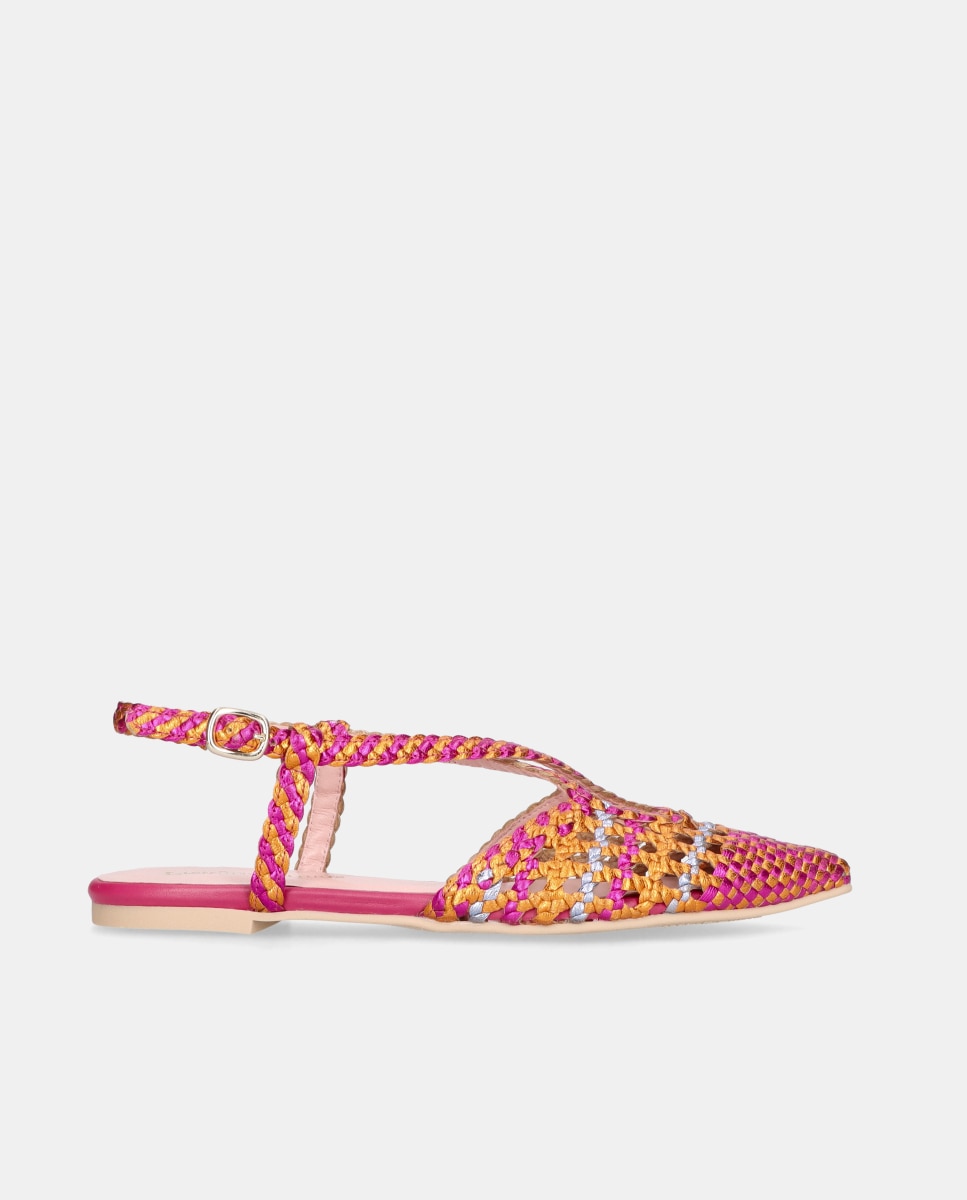 Bailarinas Ella de mujer en napa entrelazada - Pretty Ballerinas - Multicolor Multicolor-1