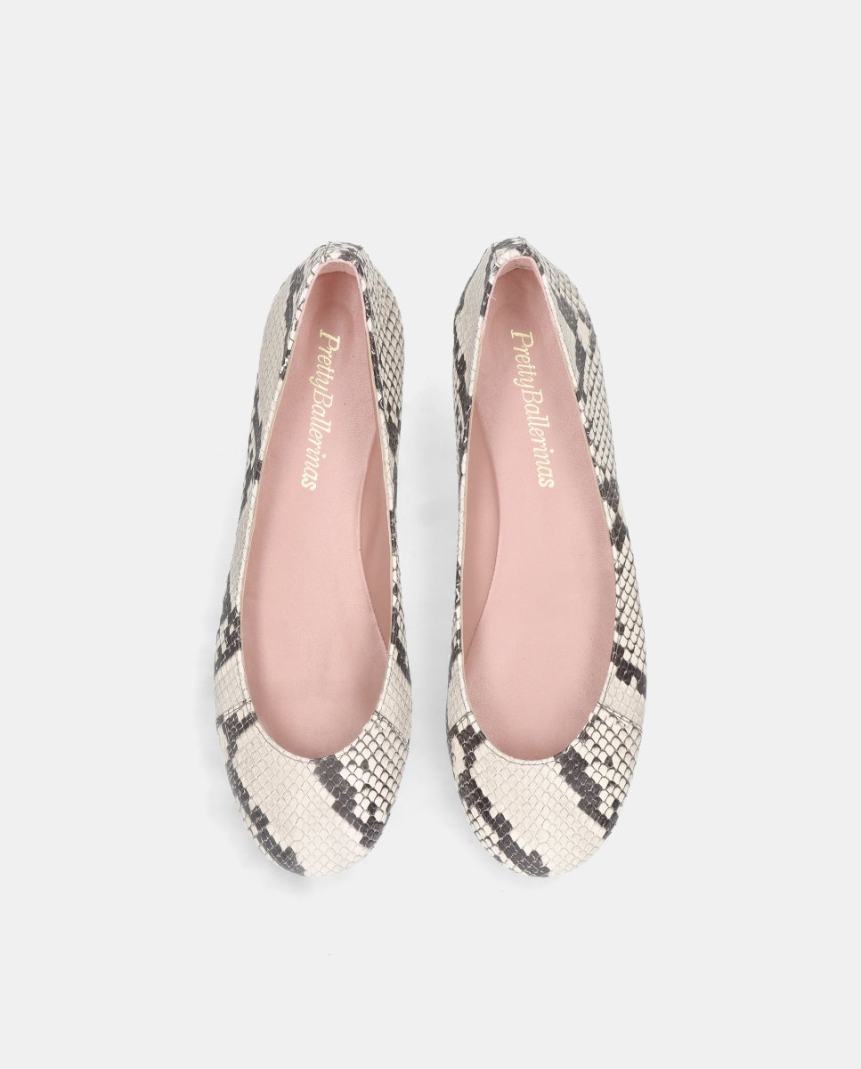 Bailarinas rosario de mujer en napa estampado serpiente - Pretty Ballerinas - Multicolor Multicolor-2
