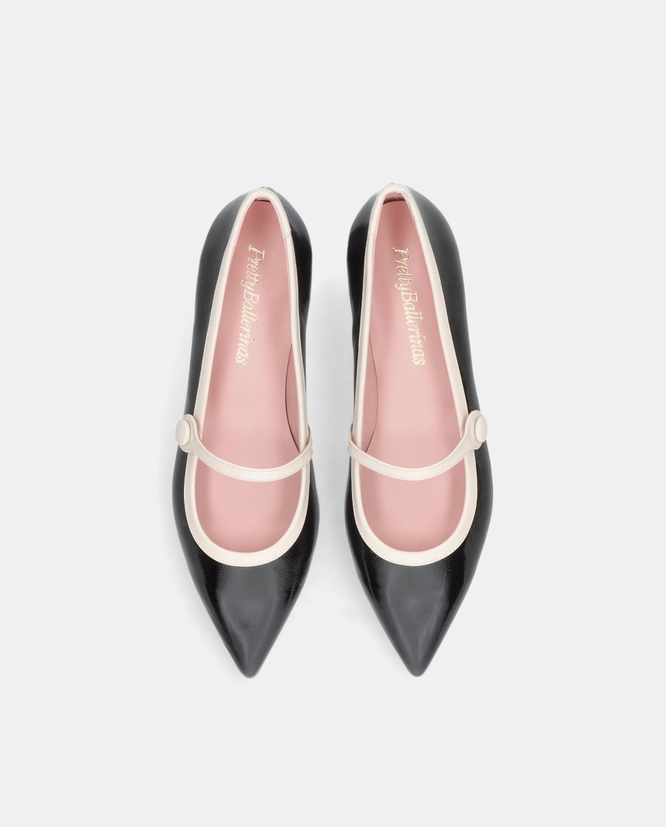 Bailarinas Clementine de mujer en charol - Pretty Ballerinas - Negro Negro-2