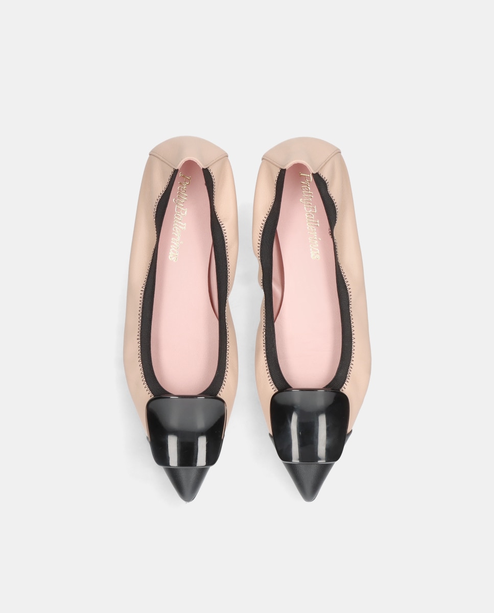 Bailarinas Paris de mujer en napa suave - Pretty Ballerinas - Negro Negro-2