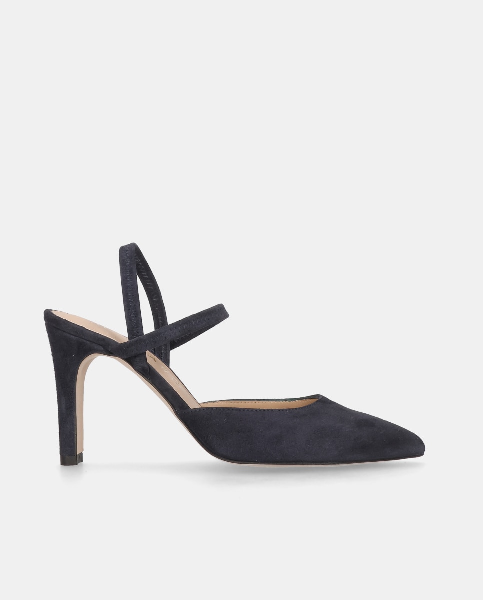 Mascaró - Zapatos de salón Alya de mujer en ante suave.