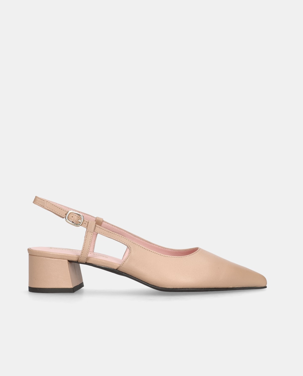 Zapatos de salón Kendall de mujer en napa suave - Pretty Ballerinas - Natural Natural-1