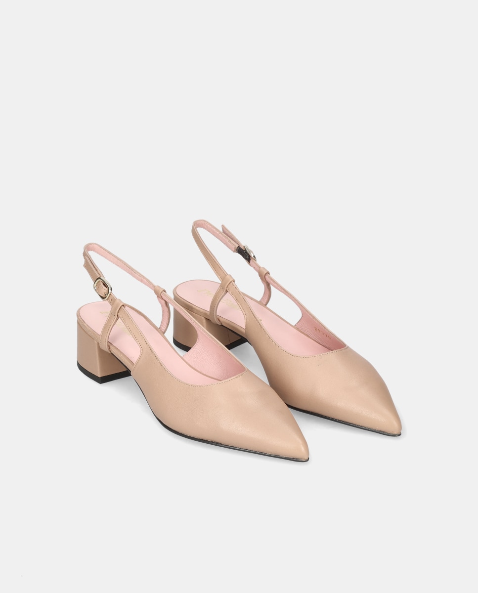 Zapatos de salón Kendall de mujer en napa suave - Pretty Ballerinas - Natural Natural-3