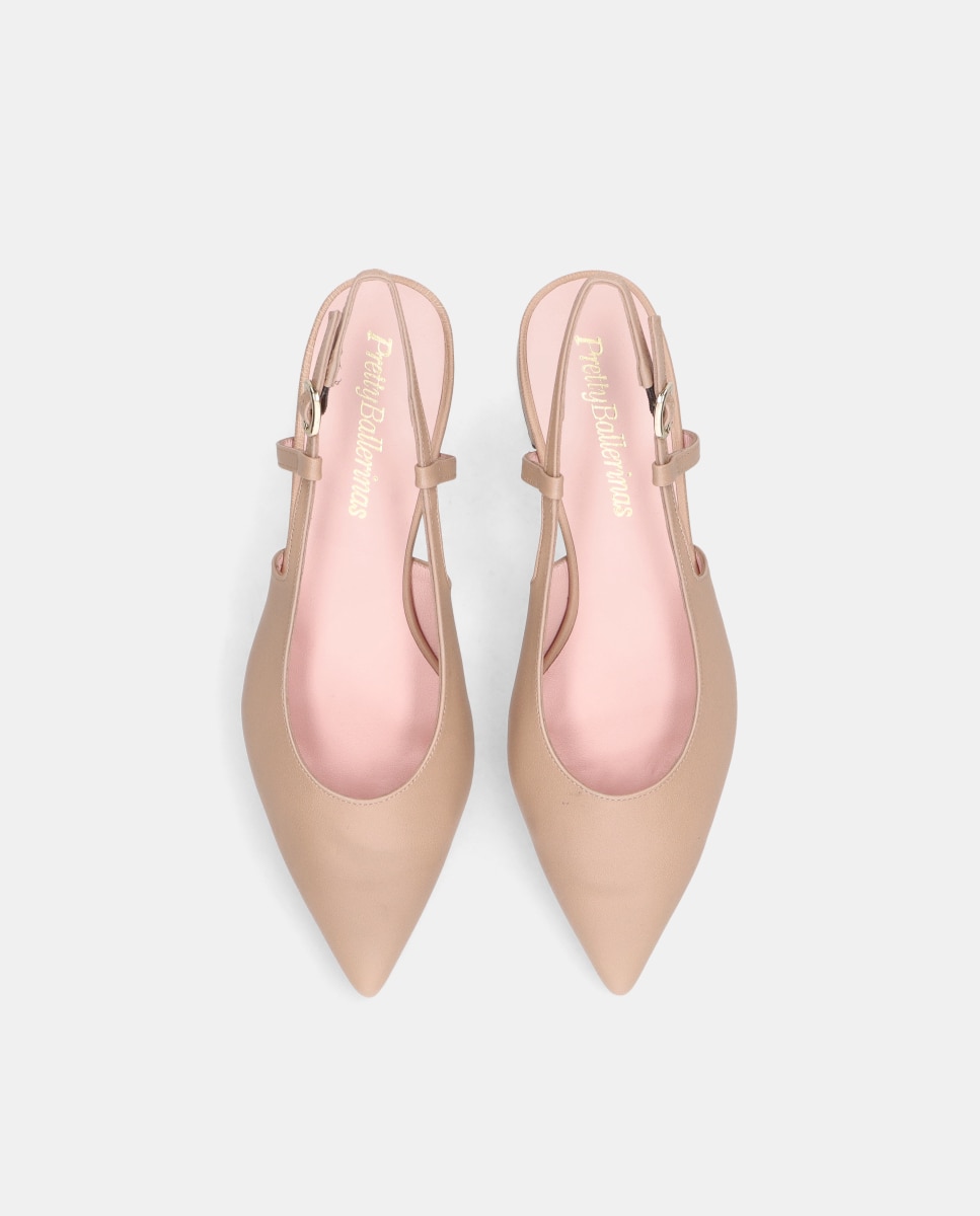 Zapatos de salón Kendall de mujer en napa suave - Pretty Ballerinas - Natural Natural-2