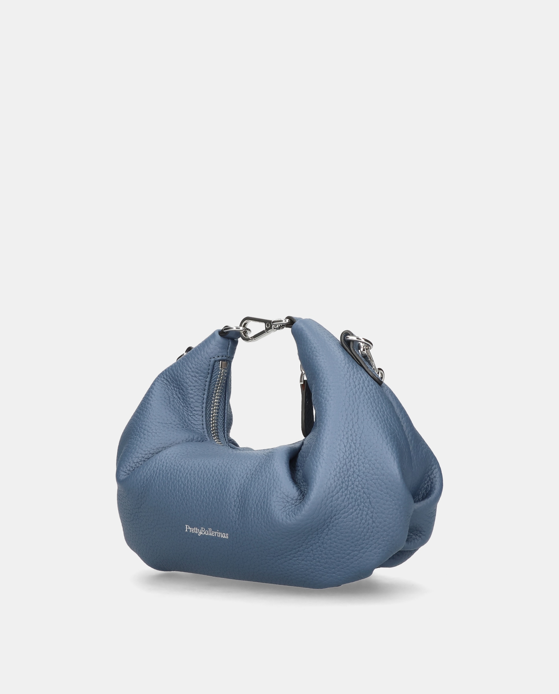 Bolso de hombro de mujer en piel - Pretty Ballerinas - Azul Azul-3