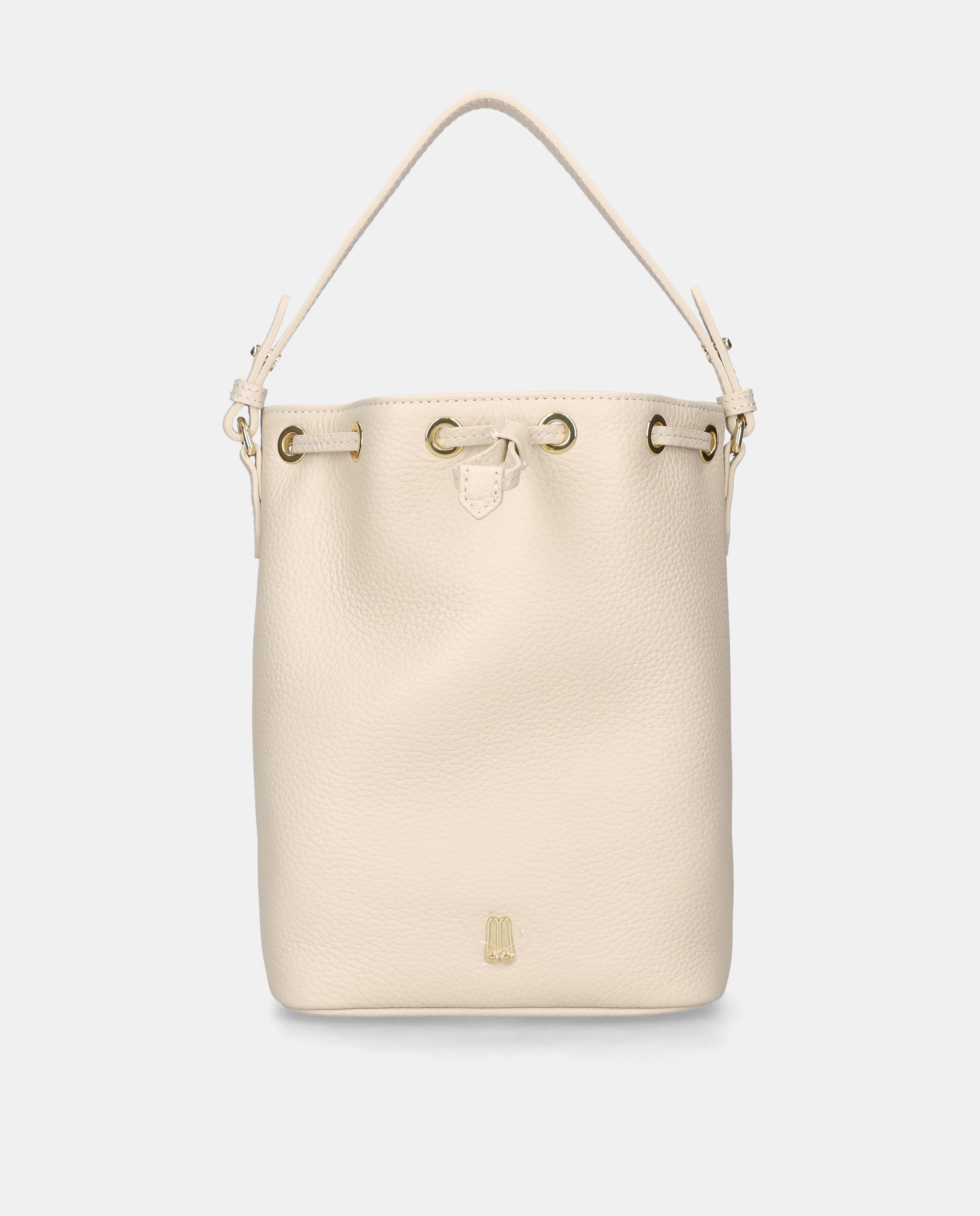 Imagen 0 de Bolso de mano de mujer en piel Blanco