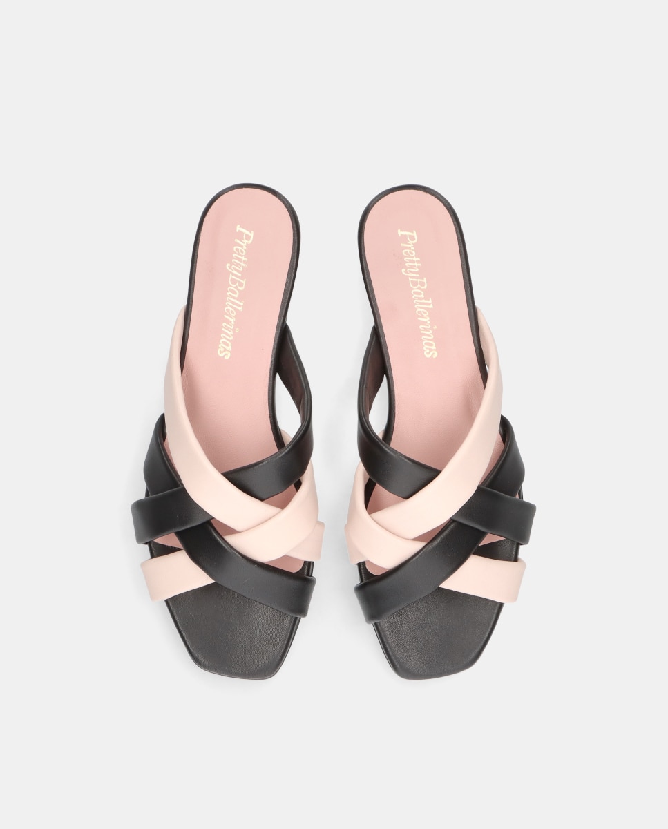 Sandalias planas Isla de mujer en napa suave - Pretty Ballerinas - Negro Negro-2