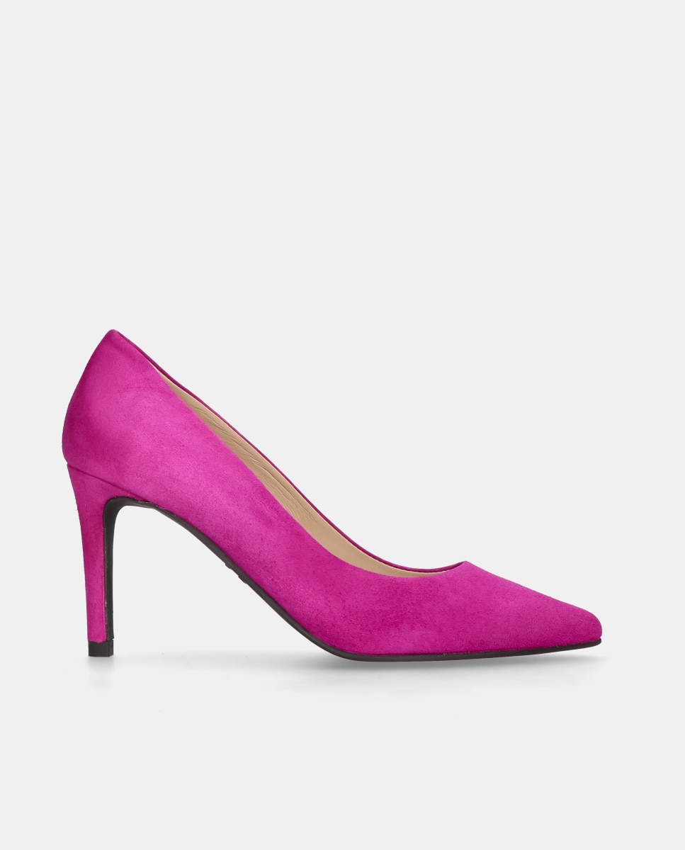 Mascaró - Zapatos de salón Renata de mujer en ante suave.