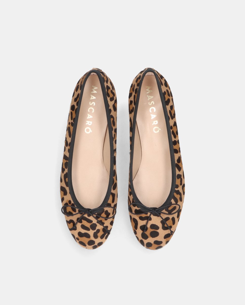 Bailarinas audrey de mujer en poni estampado leopardo - Mascaró - Multicolor Multicolor-2