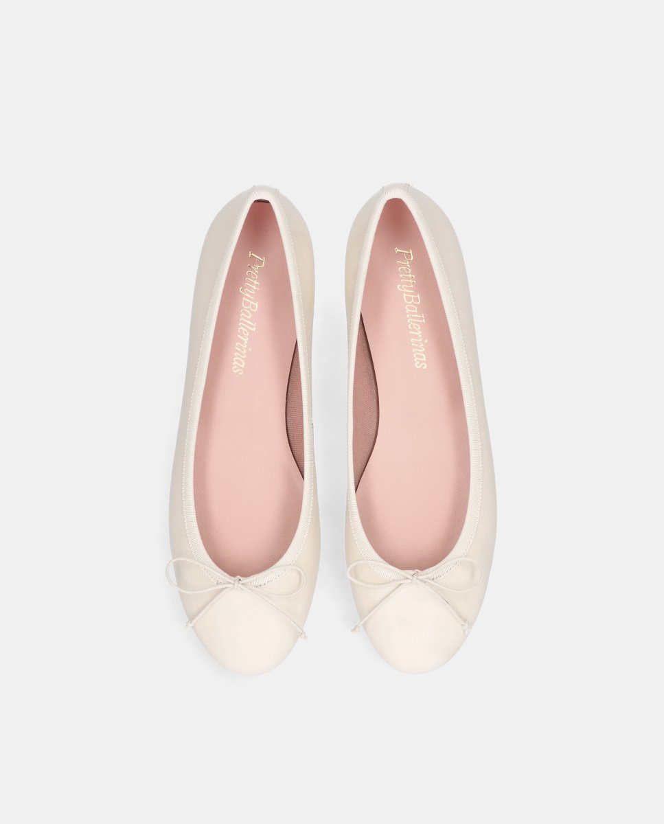 Bailarinas nicole de mujer en charol - Pretty Ballerinas - Blanco Blanco-2