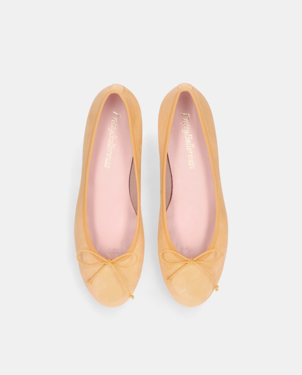 Imagen 2 de Bailarinas Gretschen de mujer en ante suave - Pretty Ballerinas - Naranja Naranja