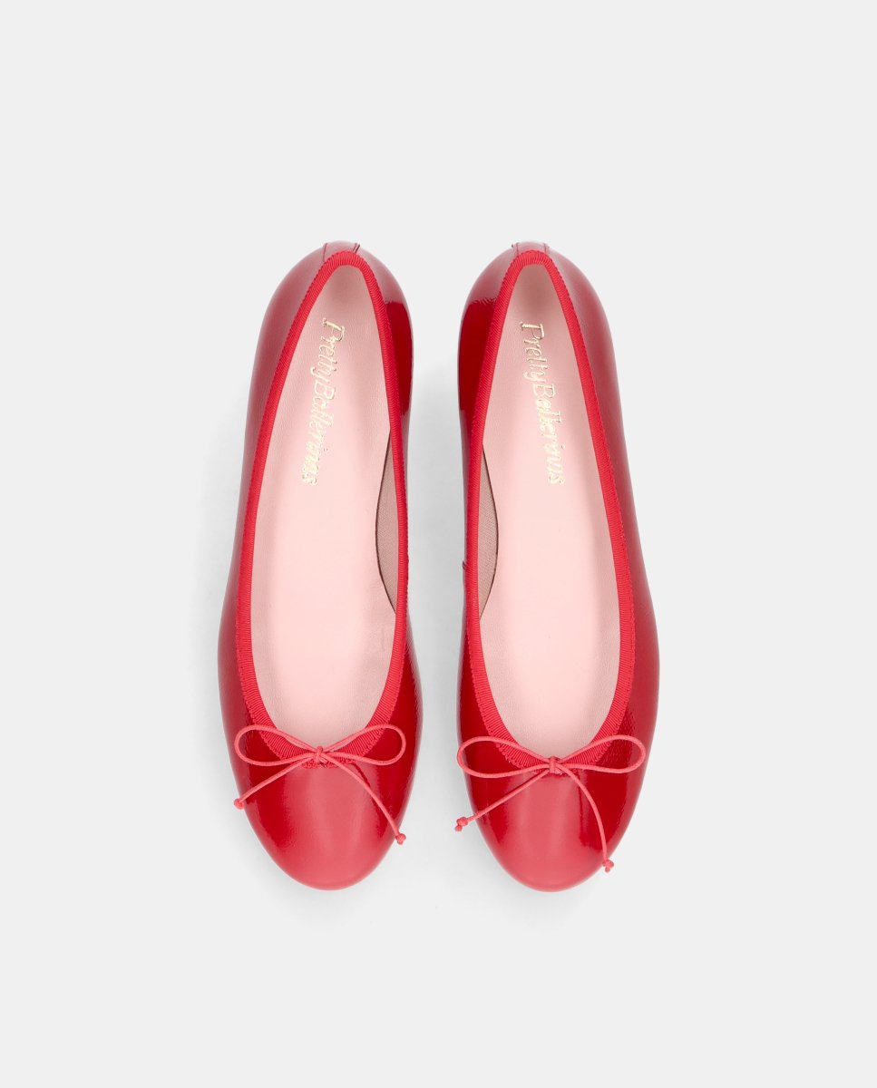 Bailarinas gretschen de mujer en charol - Pretty Ballerinas - Rojo Rojo-2