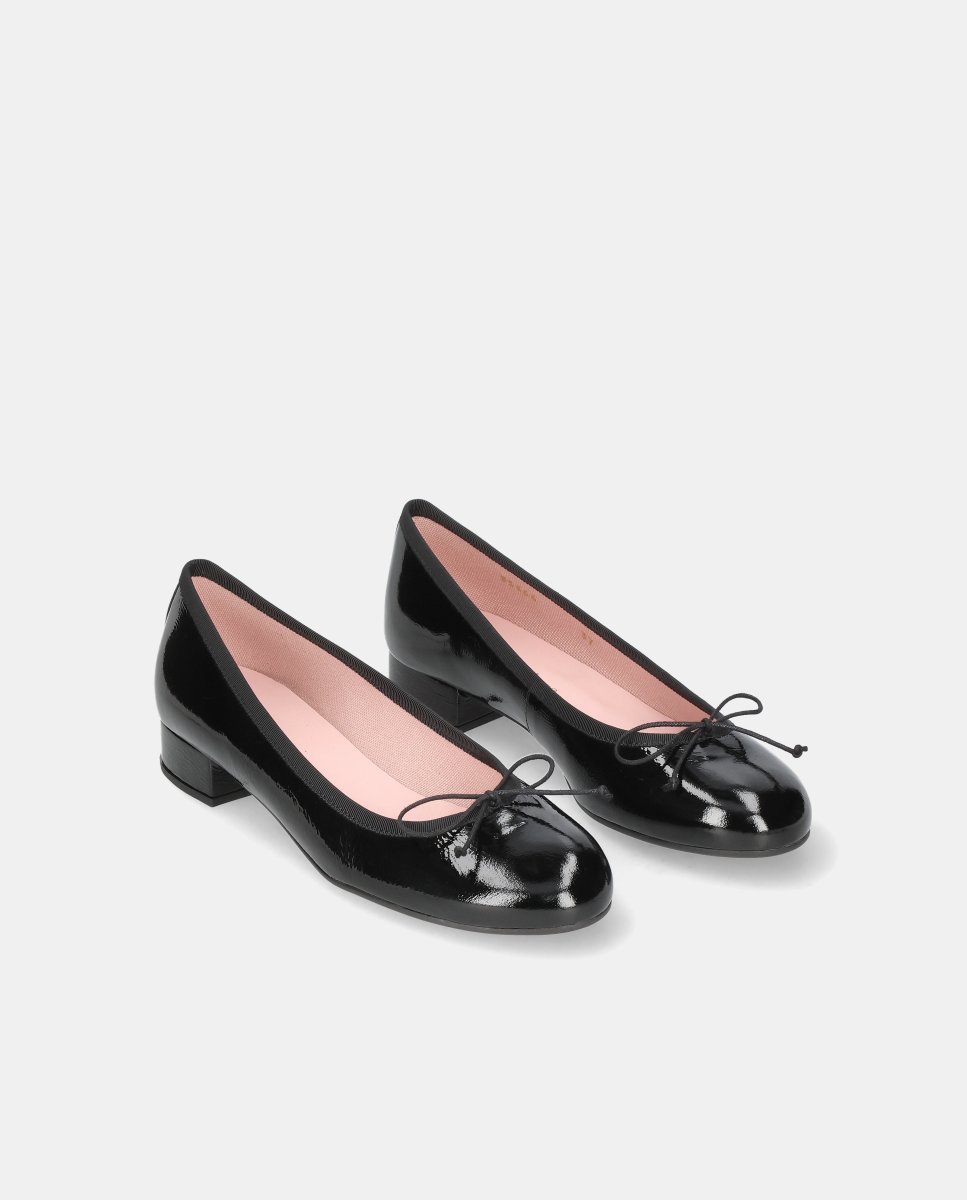 Bailarinas gretschen de mujer en charol - Pretty Ballerinas - Negro Negro-3
