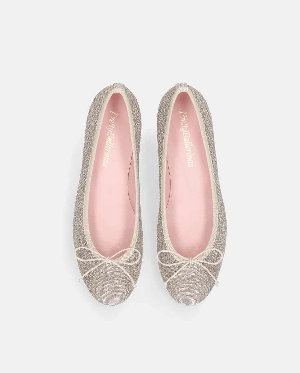 Imagen 2 de Bailarinas gretschen de mujer en tela brillante - Pretty Ballerinas - Plata Plata