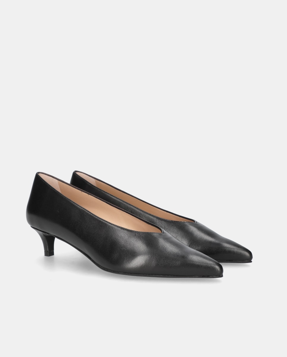 Imagen 3 de Zapatos de salón Holly de mujer en napa suave - Mascaró - Negro Negro