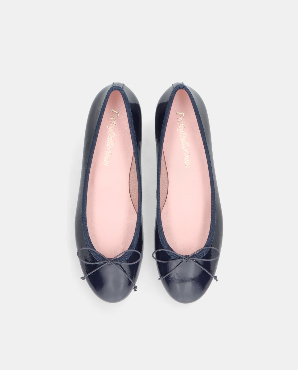 Bailarinas gretschen de mujer en charol - Pretty Ballerinas - Azul Azul-2