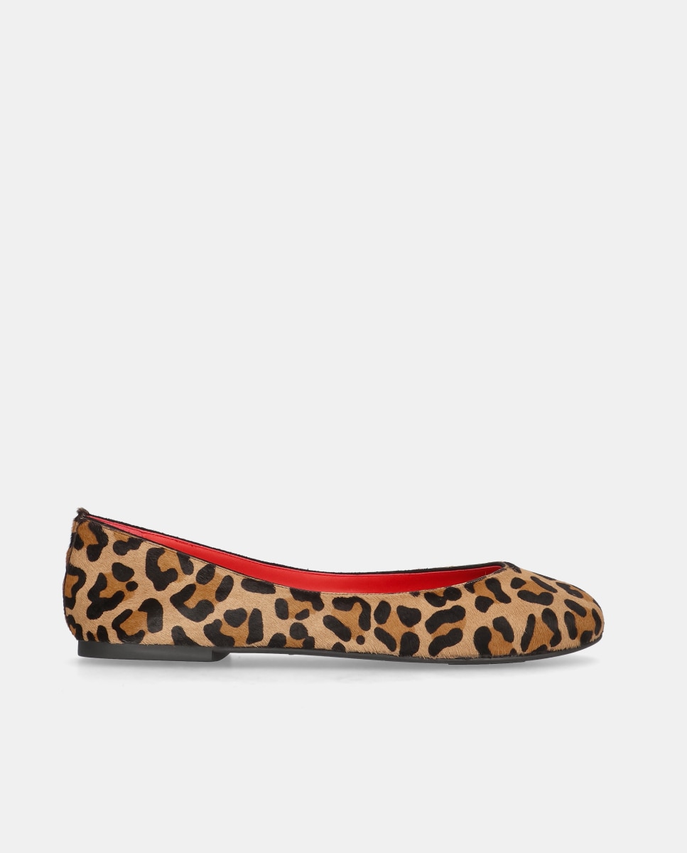 Pretty Ballerinas - Bailarinas Rosario de mujer en poni estampado.