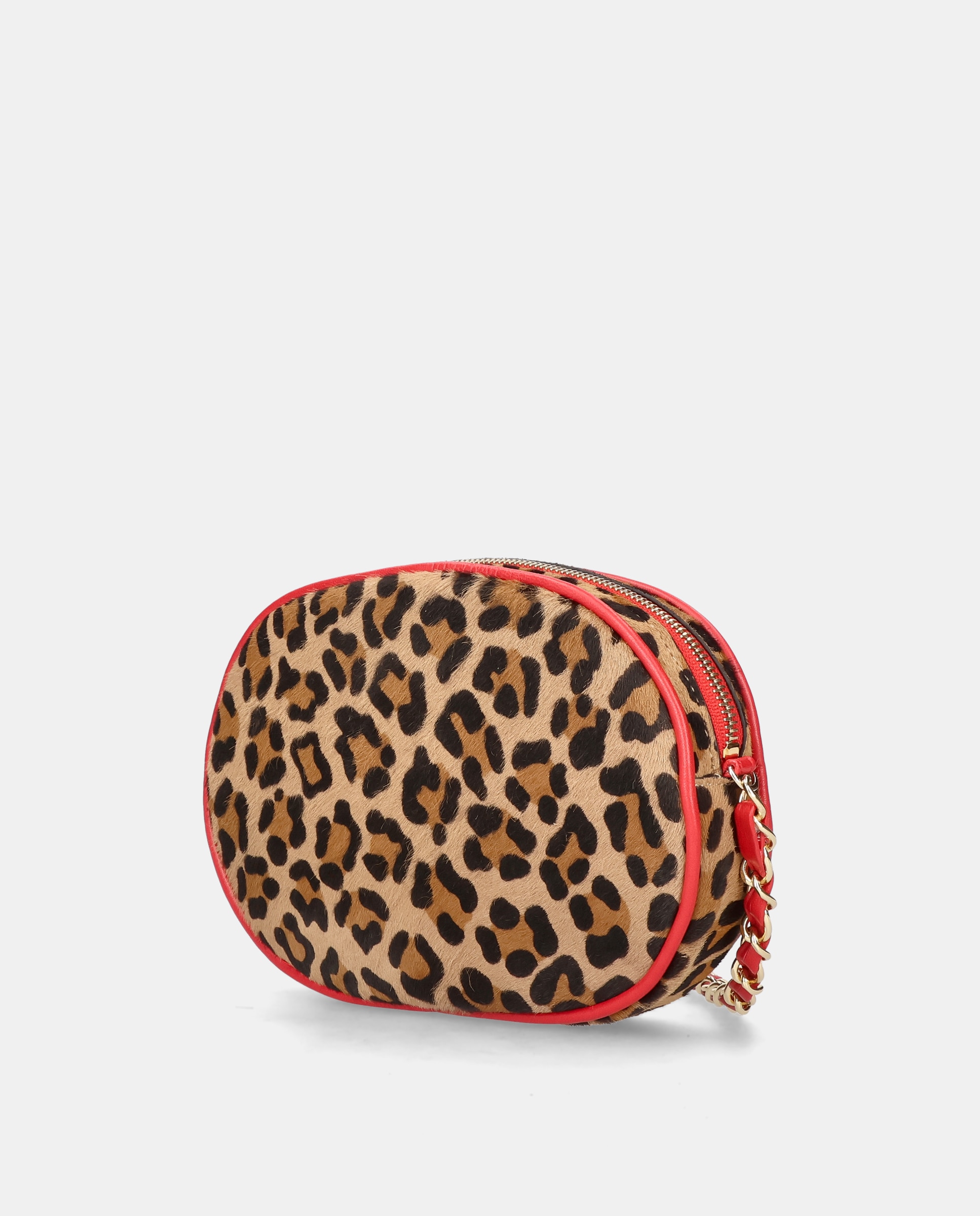 Bolso de hombro de mujer en poni estampado y napa - Pretty Ballerinas - Multicolor Multicolor-3