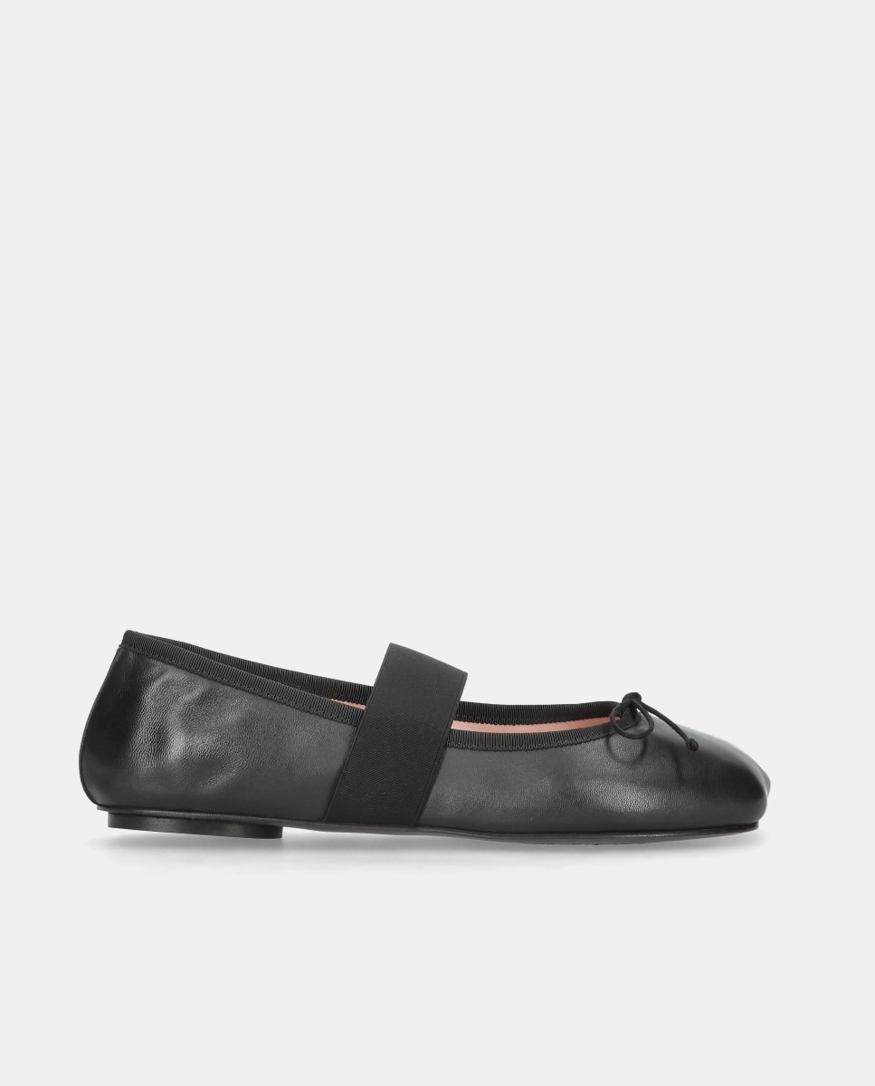 Bailarinas yuma de mujer en napa suave - Pretty Ballerinas - Negro Negro-1