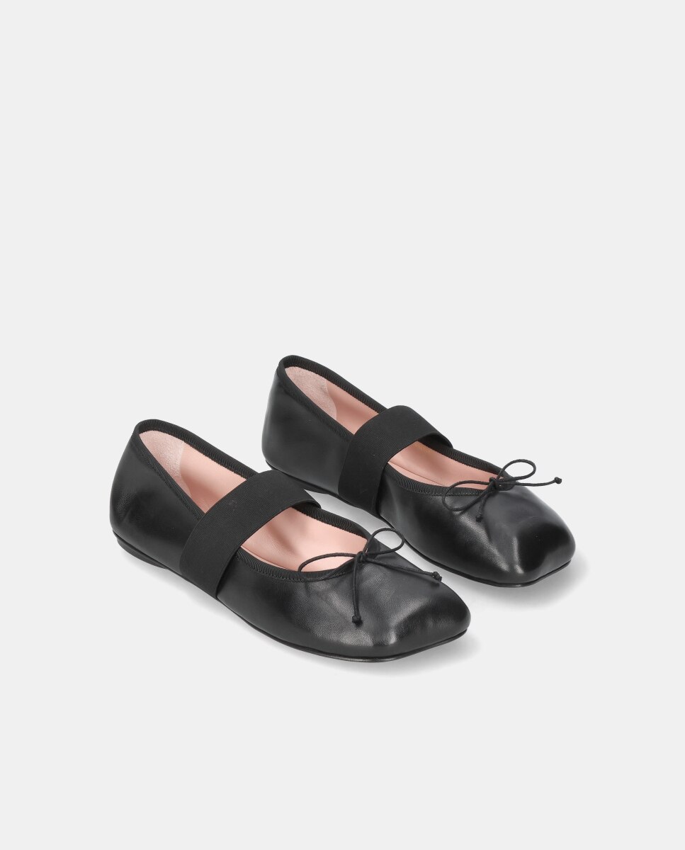 Bailarinas yuma de mujer en napa suave - Pretty Ballerinas - Negro Negro-2