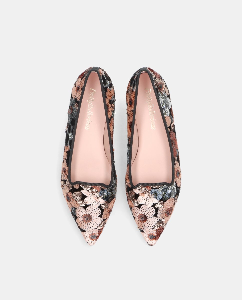Mocasines paris de mujer en poni estampado camuflaje - Pretty Ballerinas - Rosa Rosa-2