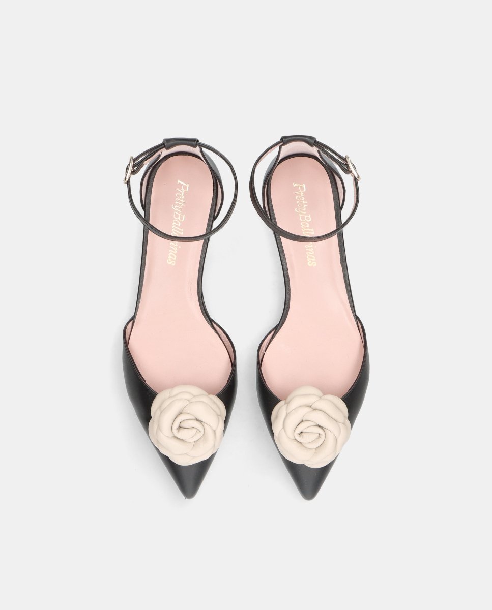 Bailarinas paris de mujer en napa suave - Pretty Ballerinas - Negro Negro-2