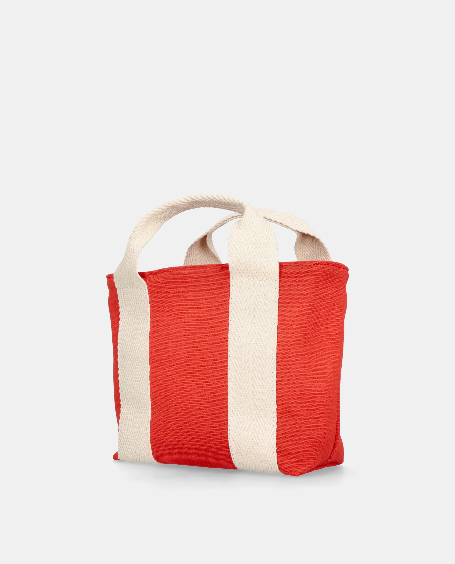 Bolso tote de mujer en lona - Pretty Ballerinas - Rojo Rojo-3