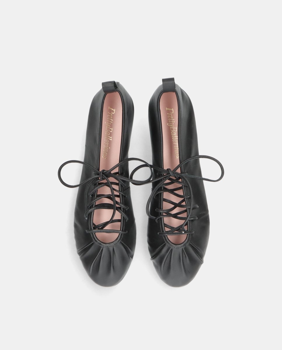 Bailarinas nicole de mujer en napa suave - Pretty Ballerinas - Negro Negro-2