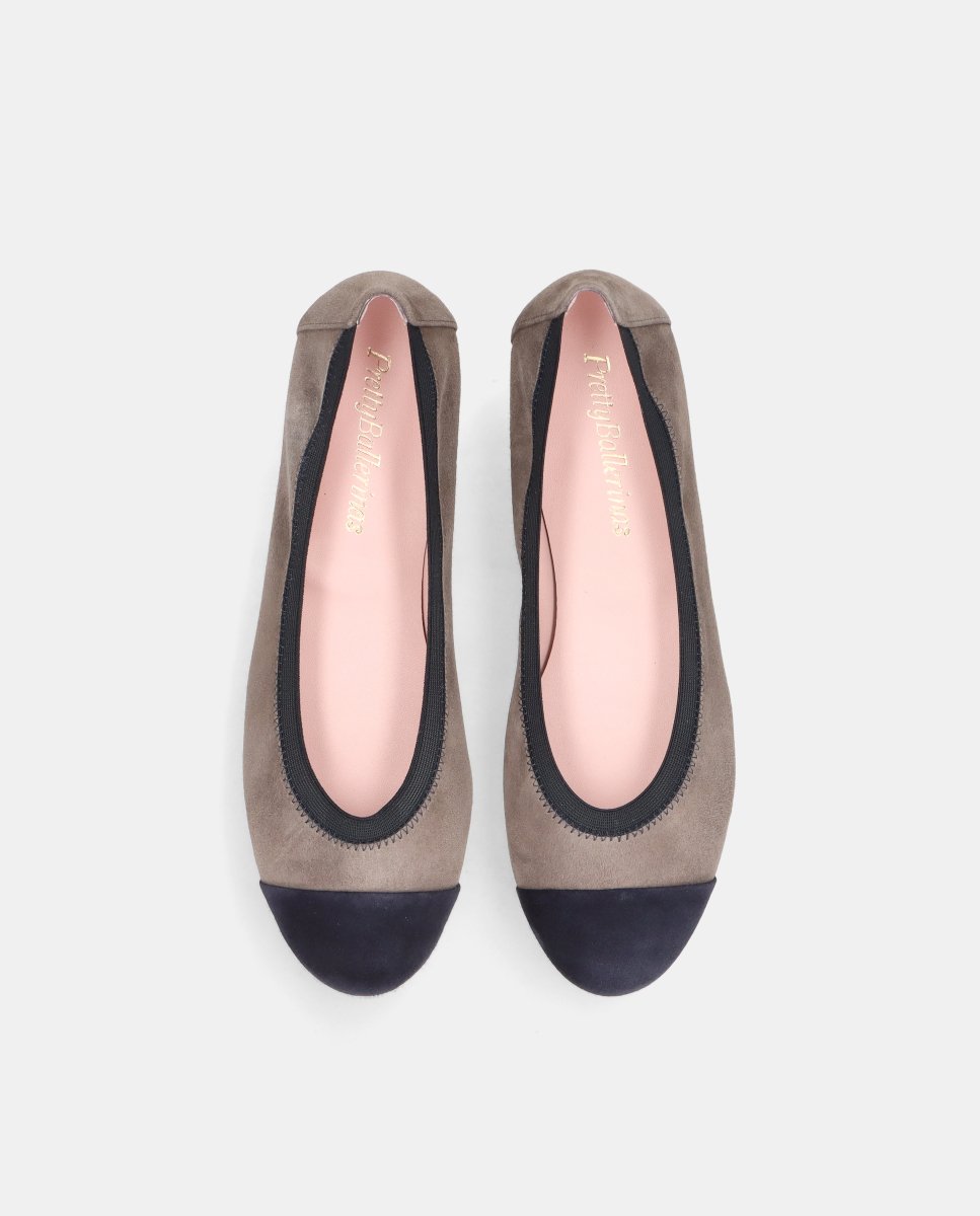 Bailarinas nicole de mujer en ante suave - Pretty Ballerinas - Azul Azul-2