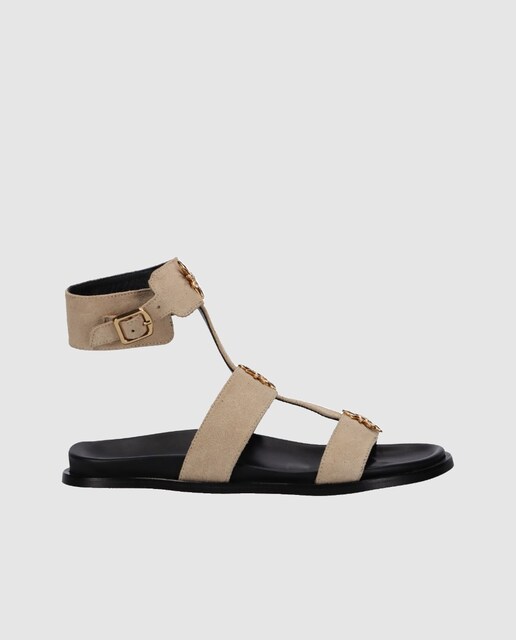 Imagen 0 de Sandalias planas de mujer de antes estilo gladiadoras