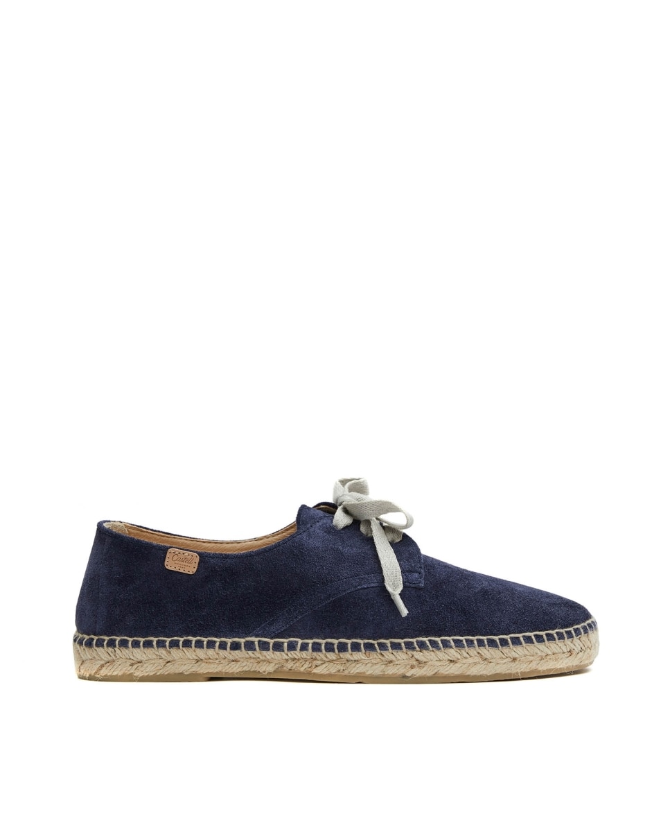 Imagen 1 de Alpargatas unisex de yute con cordones - CASTELL MENORCA - Azul marino Azul marino