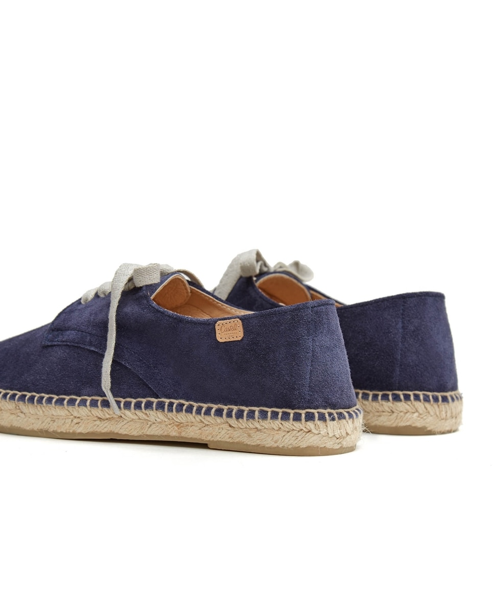 Imagen 4 de Alpargatas unisex de yute con cordones - CASTELL MENORCA - Azul marino Azul marino