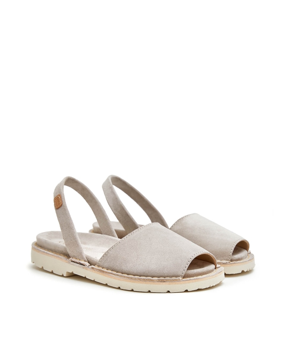 Menorquinas de mujer con plantilla al tono - CASTELL MENORCA - Beige Beige-3